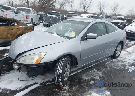 2005 Honda Accord 3.0 Ex из США, поврежденный, VIN 1HGCM82665A000606